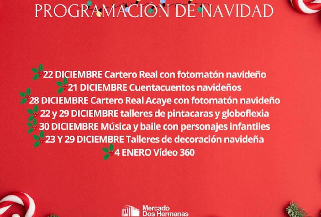 Llega la Navidad al Mercado de Abastos de Dos Hermanas